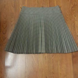 Women's Pleated Checkered Skirt from BEDO